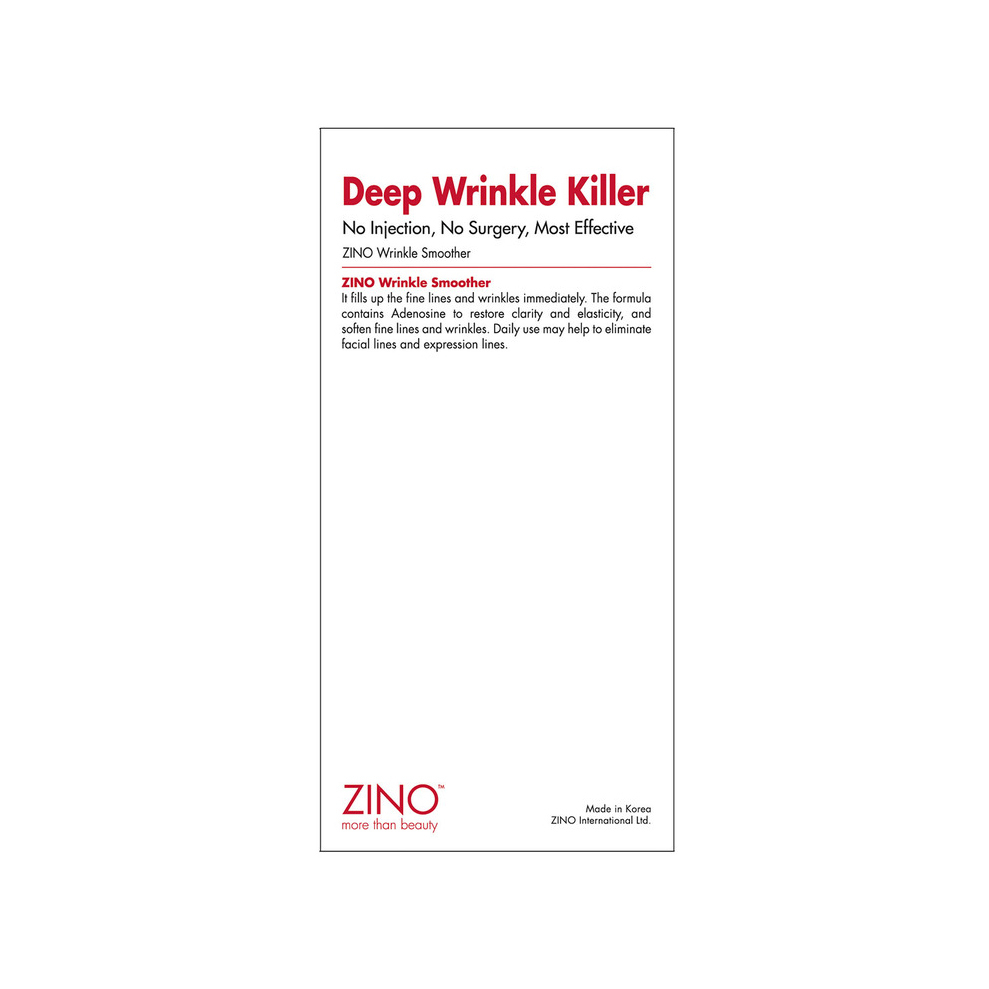 ZINO Wrinkle Smoother Balm 15g