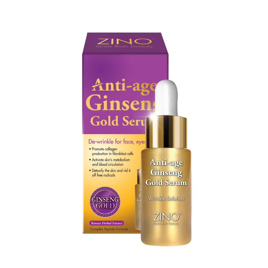 ZINO Antiage Ginseng Gold Serum 15ml