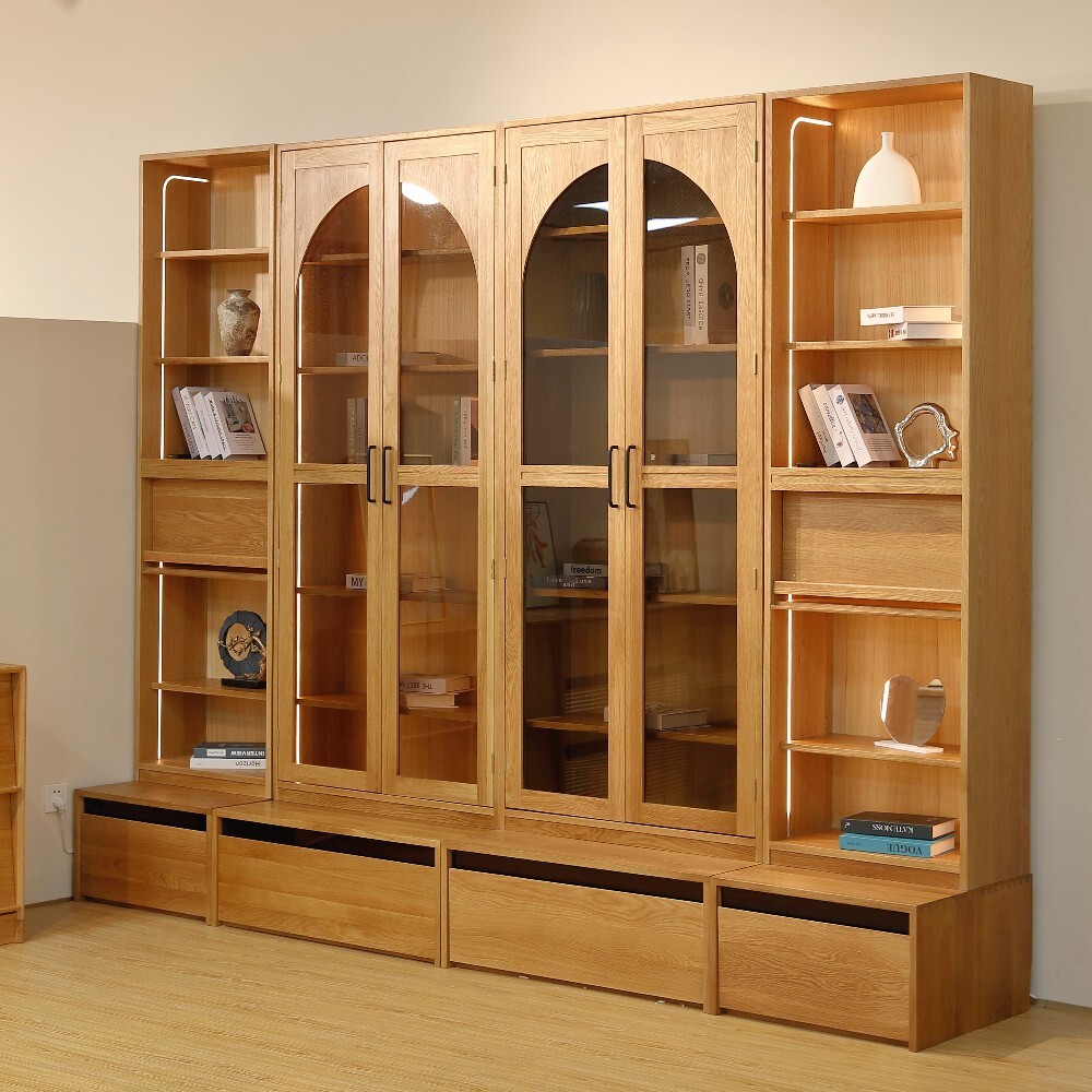 〖特惠款〗知木實木書櫃組 FP-0035