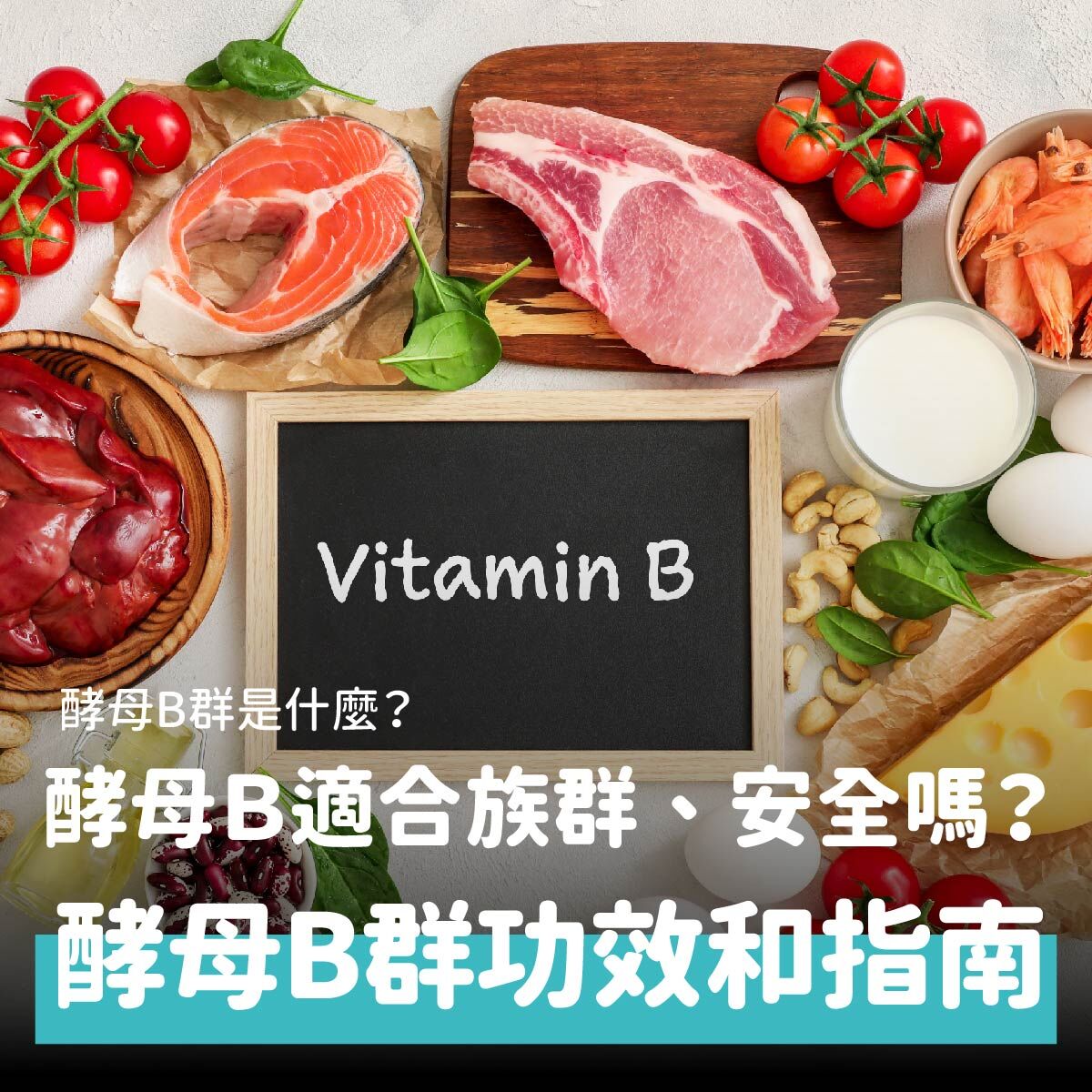 酵母B群是什麼？營養師解析酵母B群的6大功效、適合族群與選購指南！
