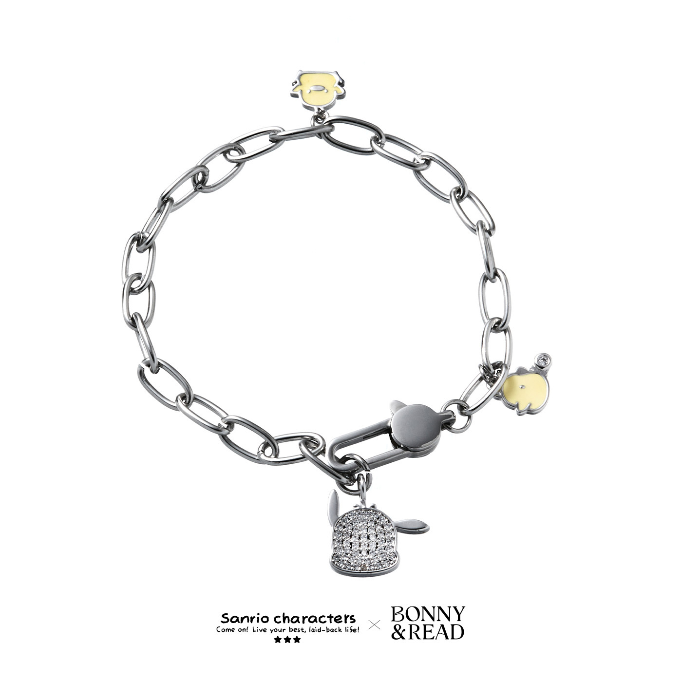 平價飾品,三麗鷗,鋼飾,帕恰狗,手鍊