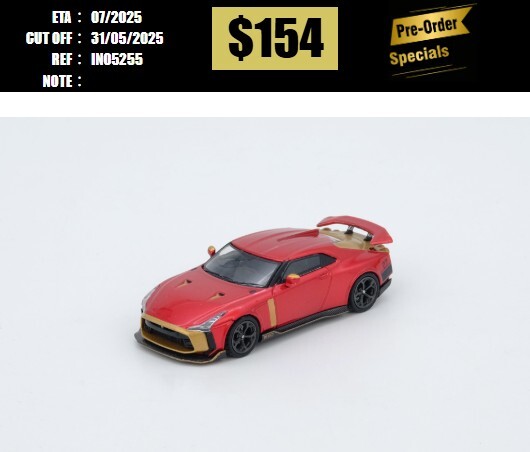 PO-$154 * INNO64 * 1:64 R50 GT-R By Italsedign [OD25/05]