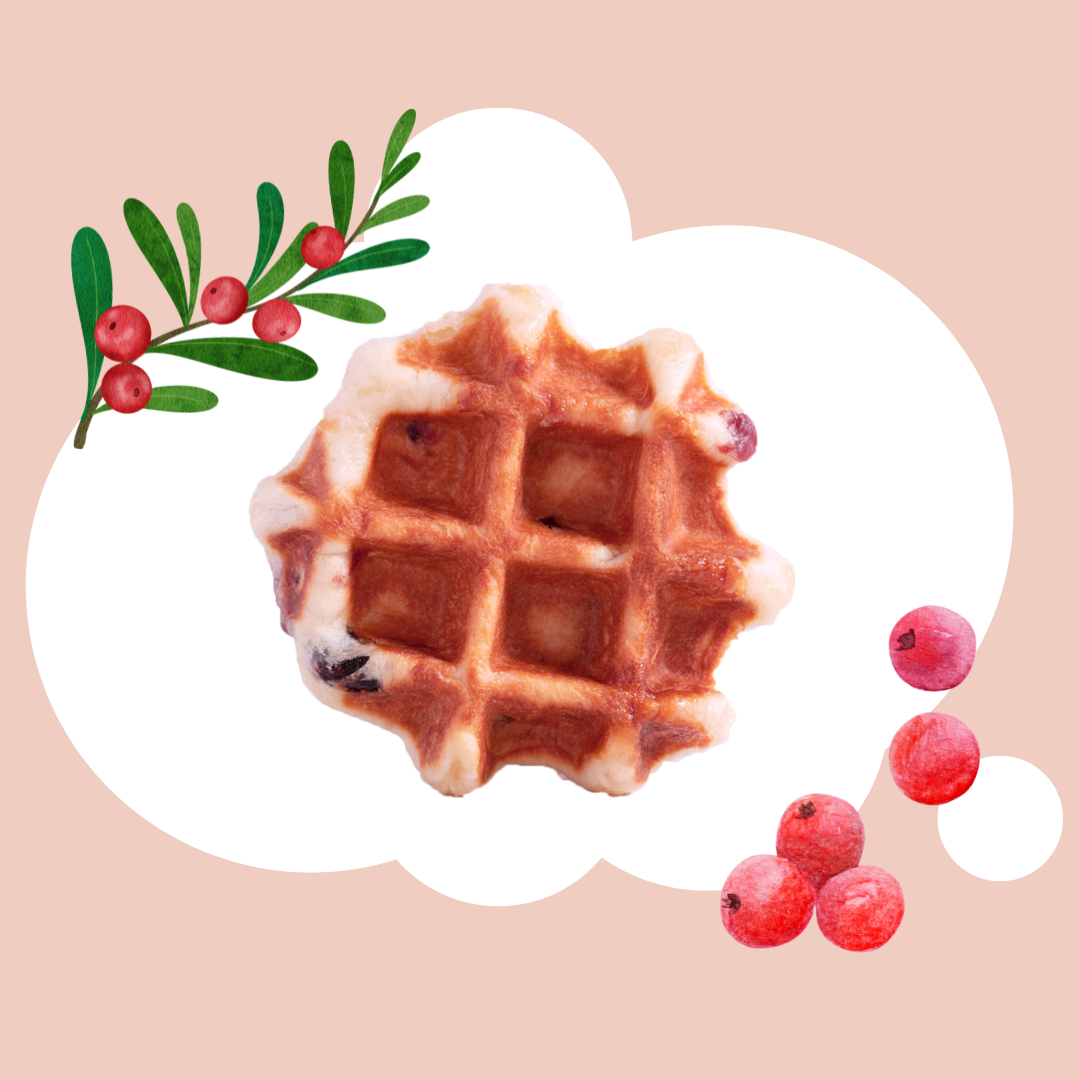 兒童牛奶鈣鬆餅-莓果