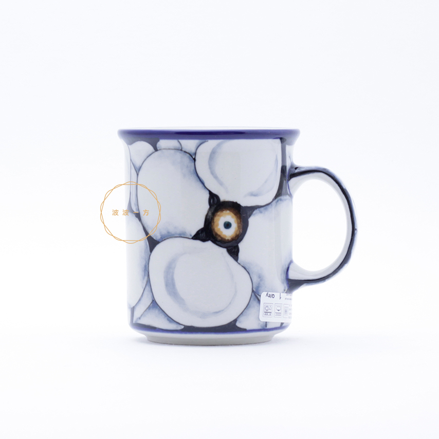 直杯-300ml-木蘭花-灰藍