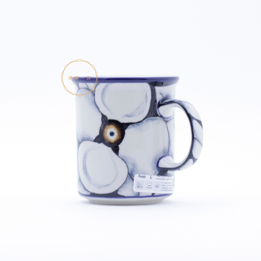 直杯-300ml-木蘭花-灰藍