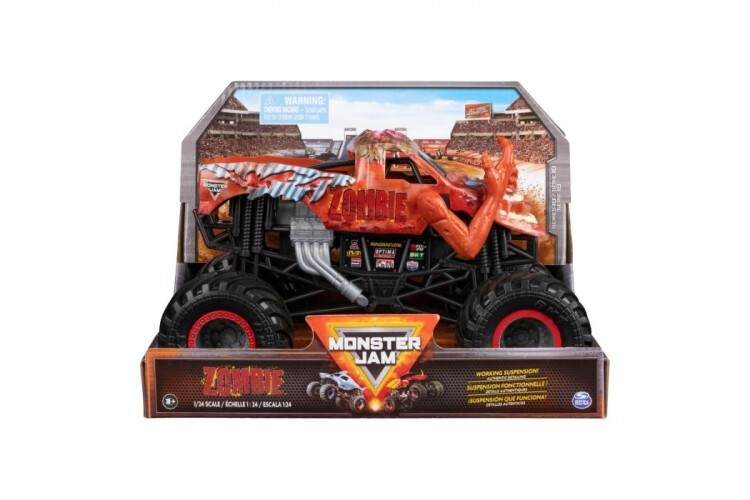 《 MONSTER JAM 怪獸卡車 》1:24收藏合金車輛