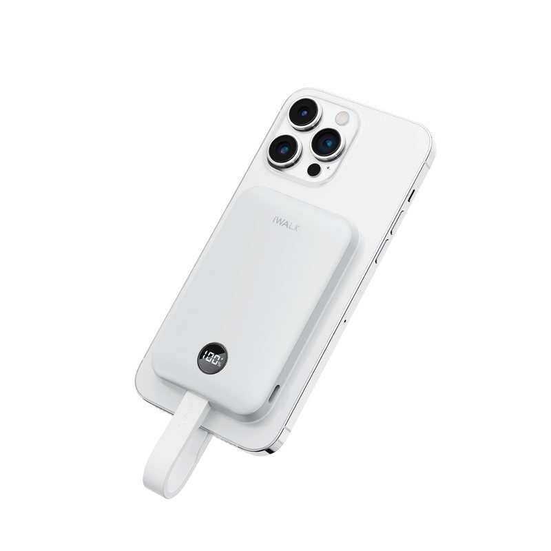 【iWALK】 MAGO 磁吸帶線行動電源 磁吸行動電源