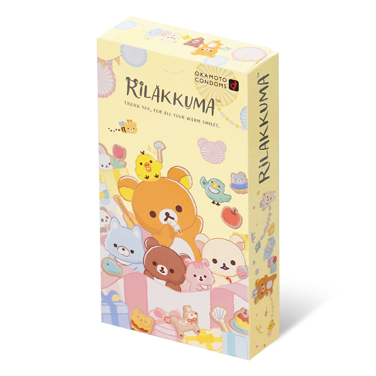 Okamoto Rilakkuma Plenty of Jell 10's Pack Latex Condom