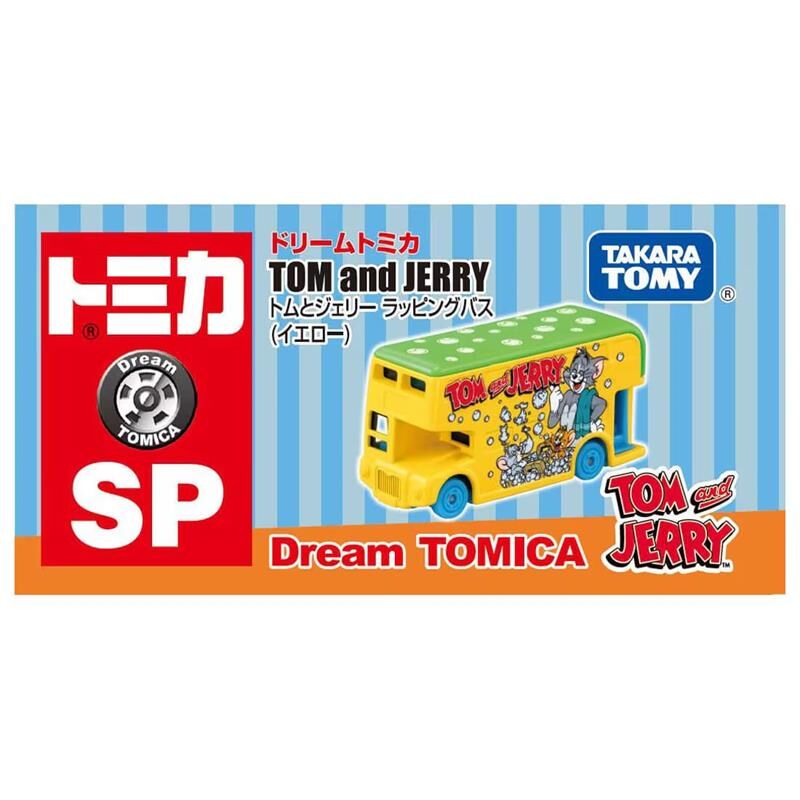 《 TAKARA TOMY 》 Dream TOMICA 湯姆貓與傑利鼠-貨車(黃)