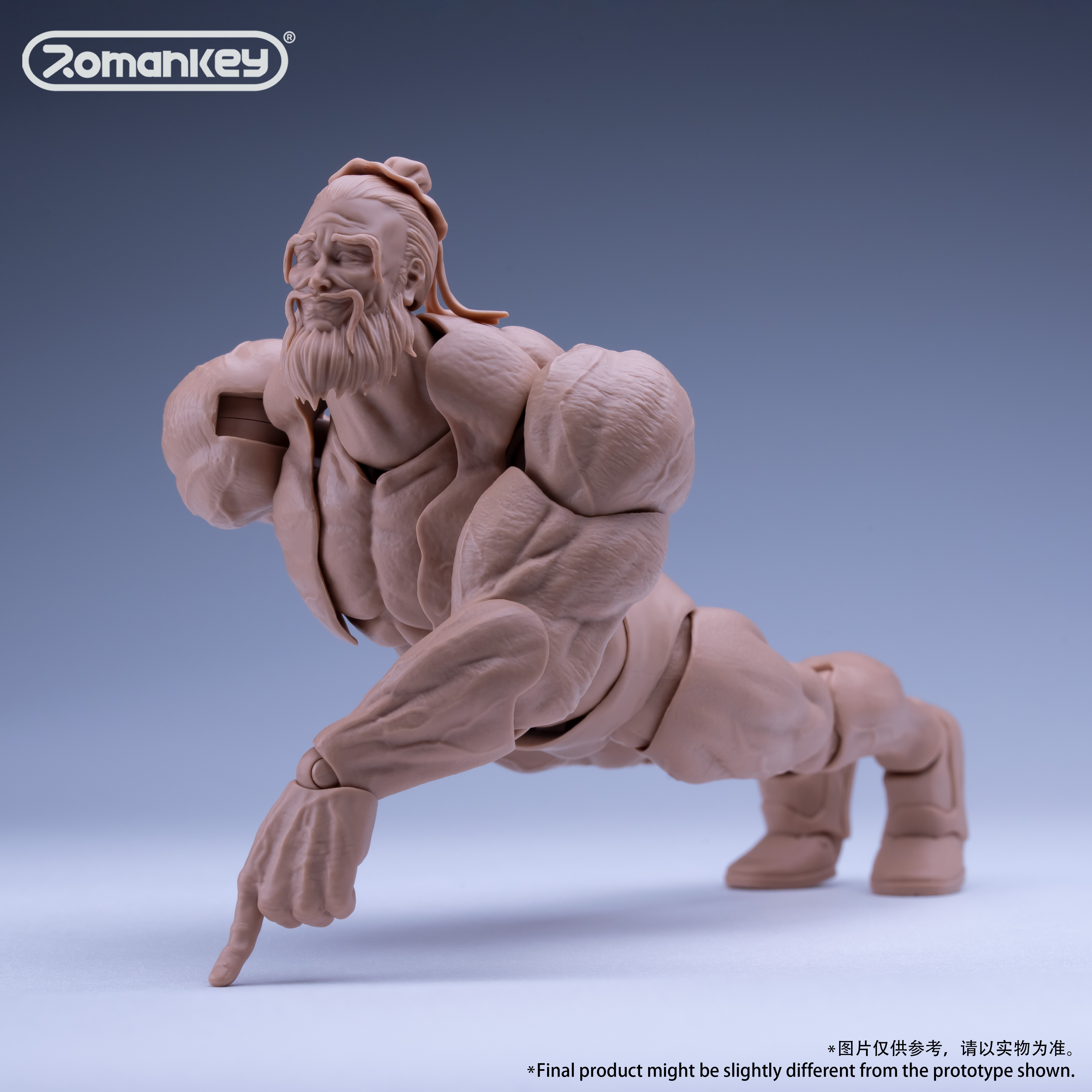 Romankey 1/12 Action Figure Super Flexible 