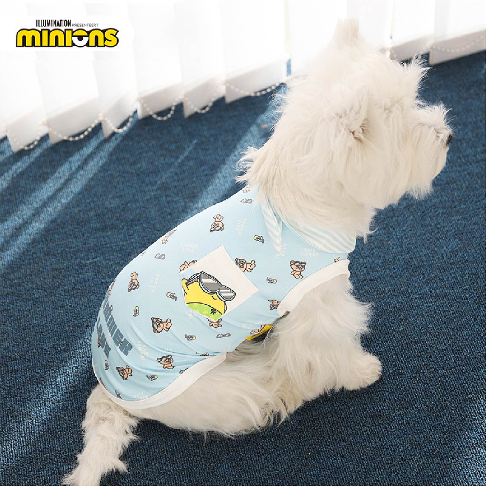 DISNEY - 小小兵滿版夏天涼涼衣