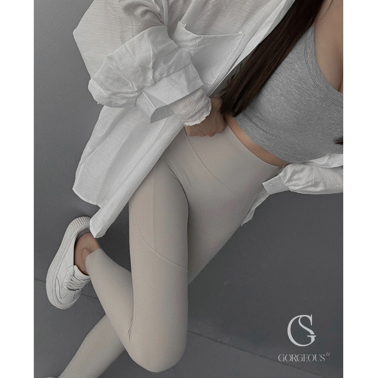 G5115 現貨「Q彈面膜褲」