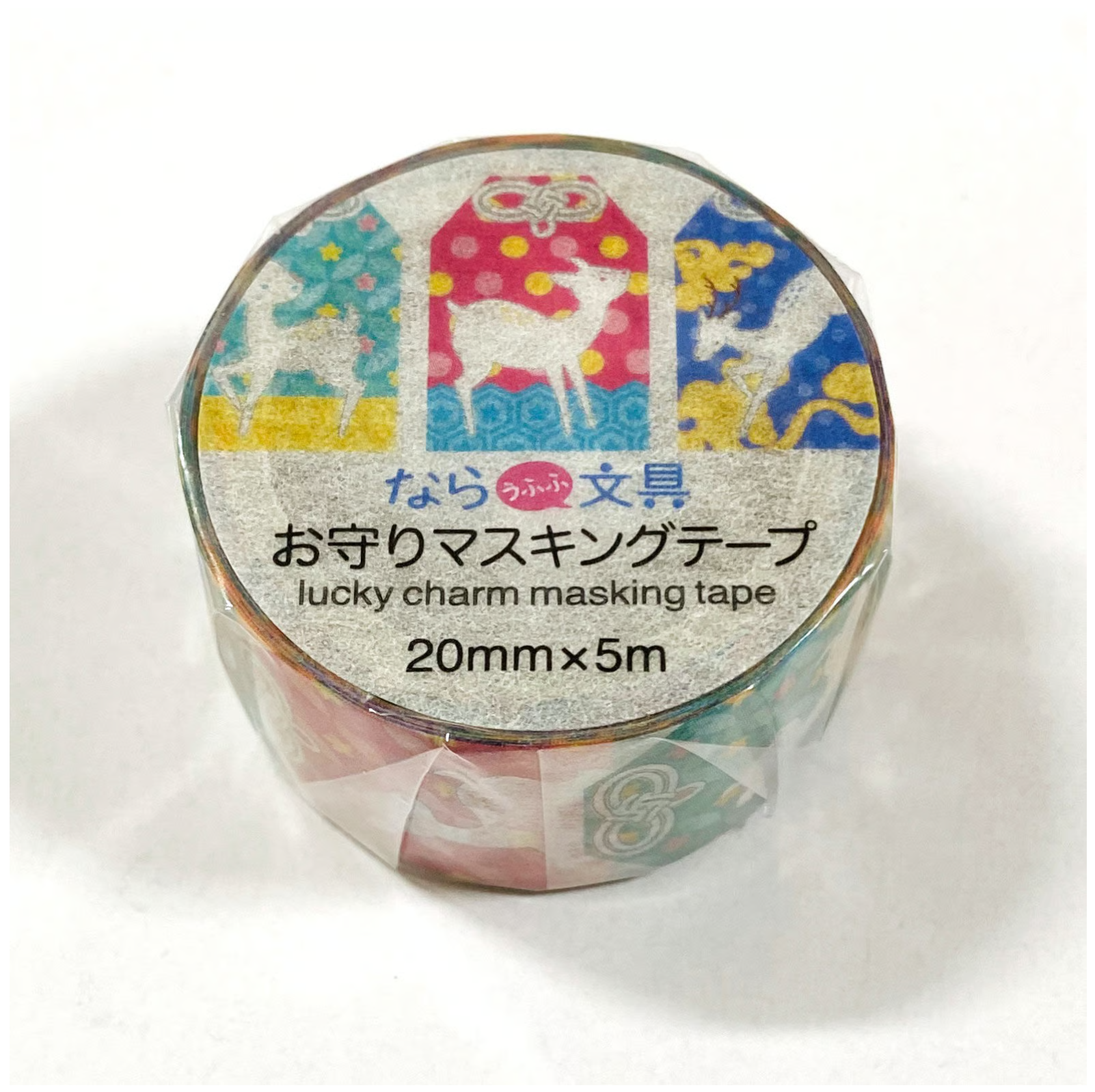 『coto mono』お守りマスキングテープ（白鹿御守遮蔽膠帶）