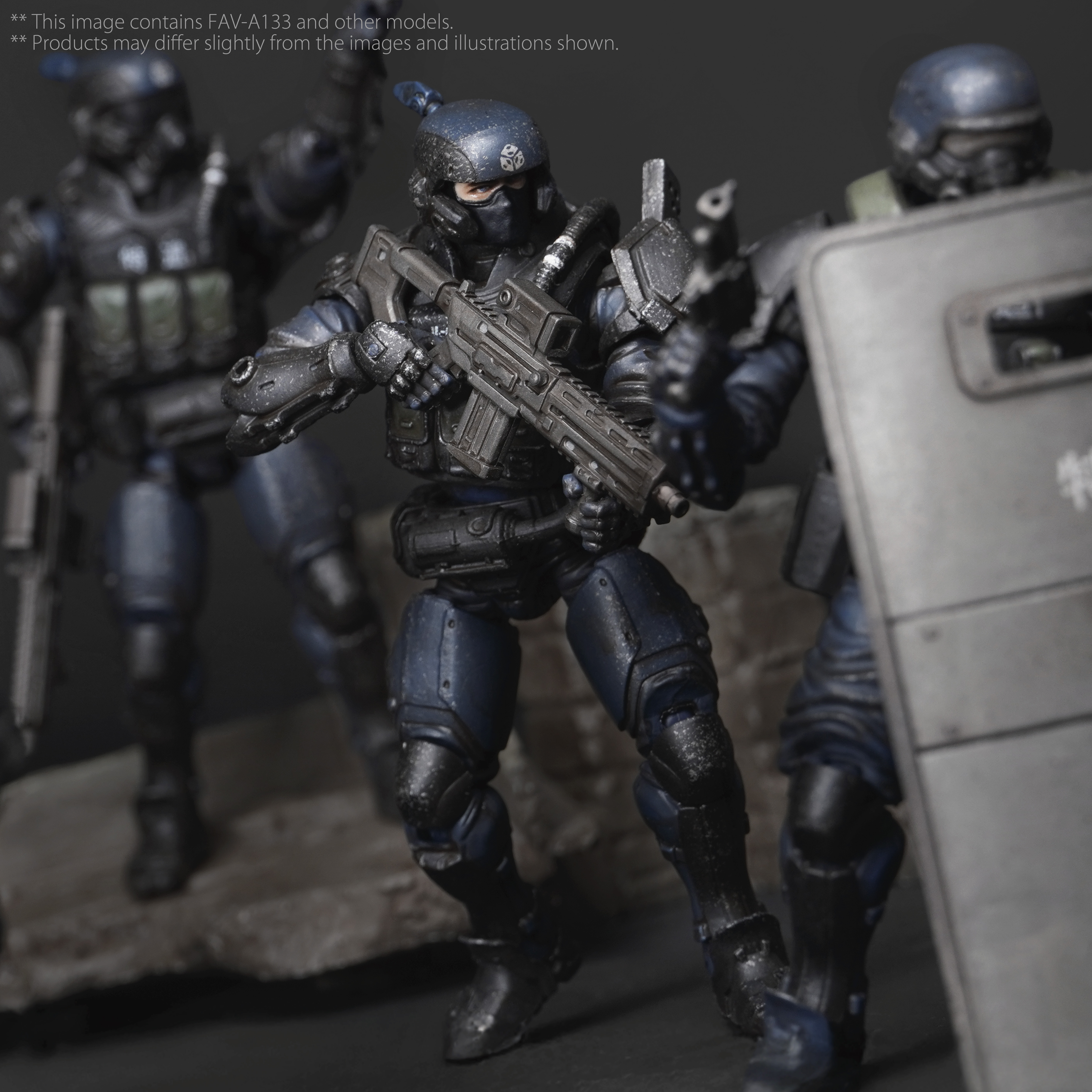 [訂金]ACID RAIN WORLD : 1/18  FAV-A133 赤錆淨化者 Akasabi Purger