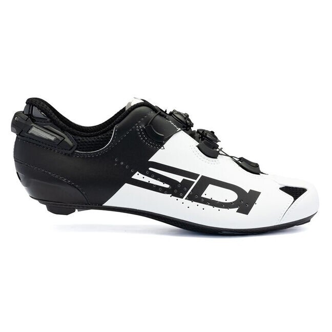 25年新款 SIDI SHOT 2S/黑白 頂級碳纖底 雙旋鈕 公路車卡鞋