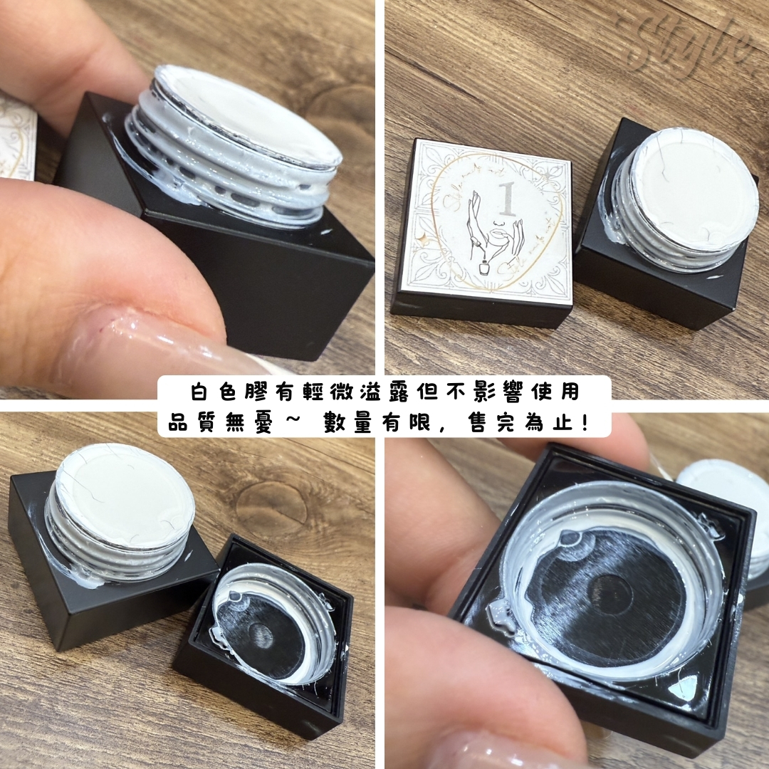 黑白彩繪🎉 十大彩姬彩繪膠+NG白