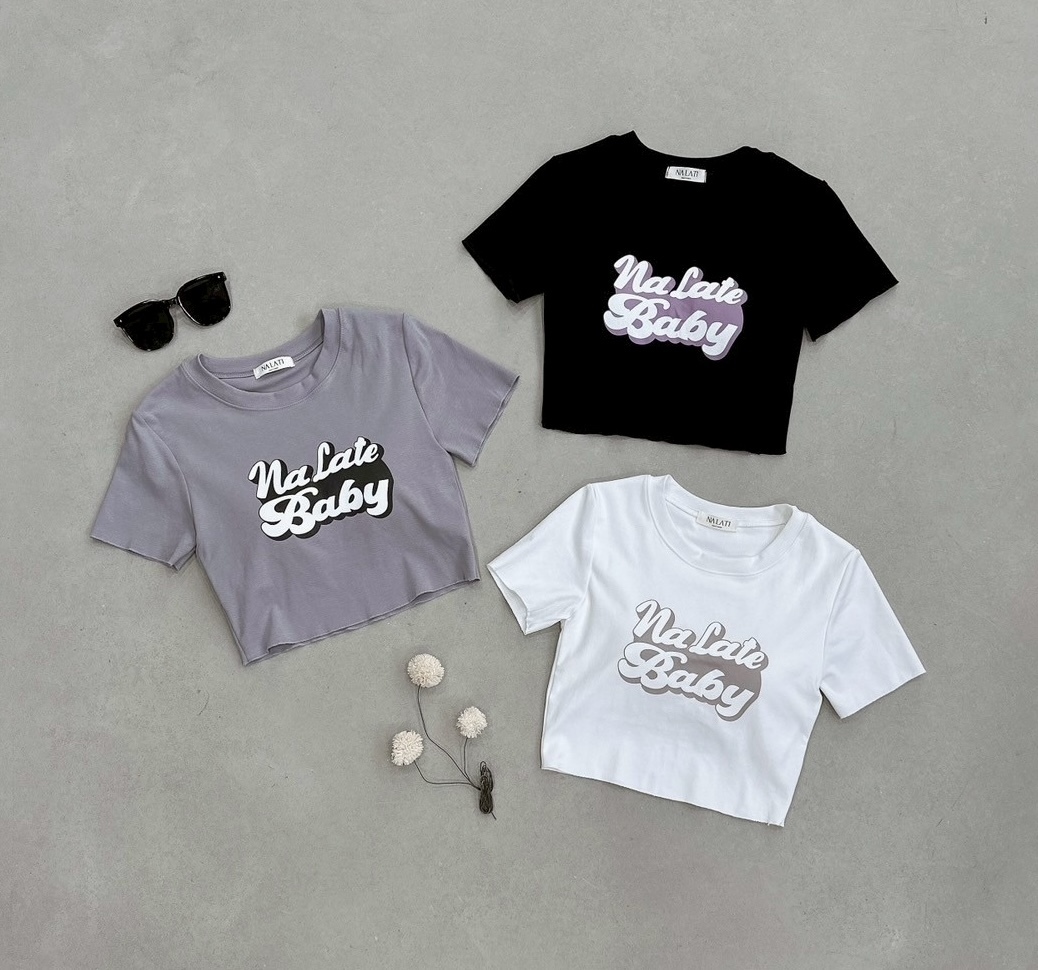 Na Lati Baby罩杯棉質上衣