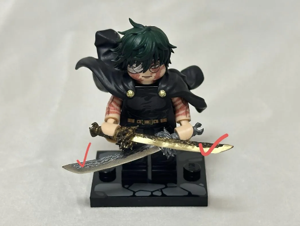 【7th Paradise】暴君真希銀刀+銅刀套裝