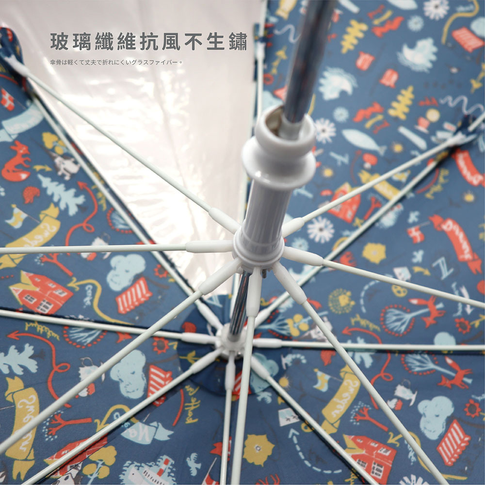 玻璃纖維抗風不生鏽。傘骨は軽くて丈夫で折れにくいグラスファイバー