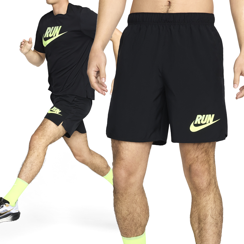 Nike AS M NK Run Enrgy Chlngr 7UL S 男款 黑色 運動 短褲 HJ3567-010