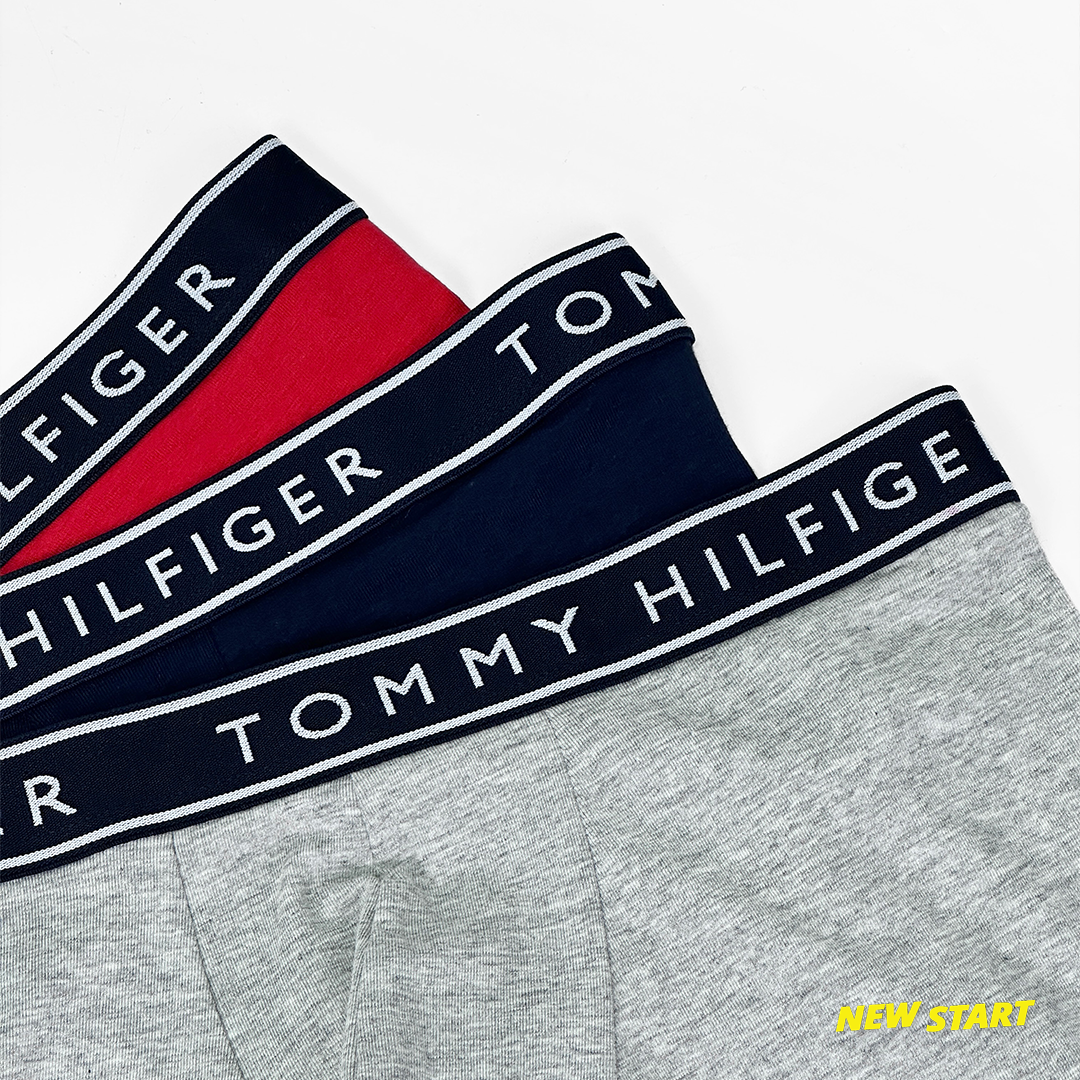 Tommy Hilfiger 橫線字母 內褲 三件組 男生內褲