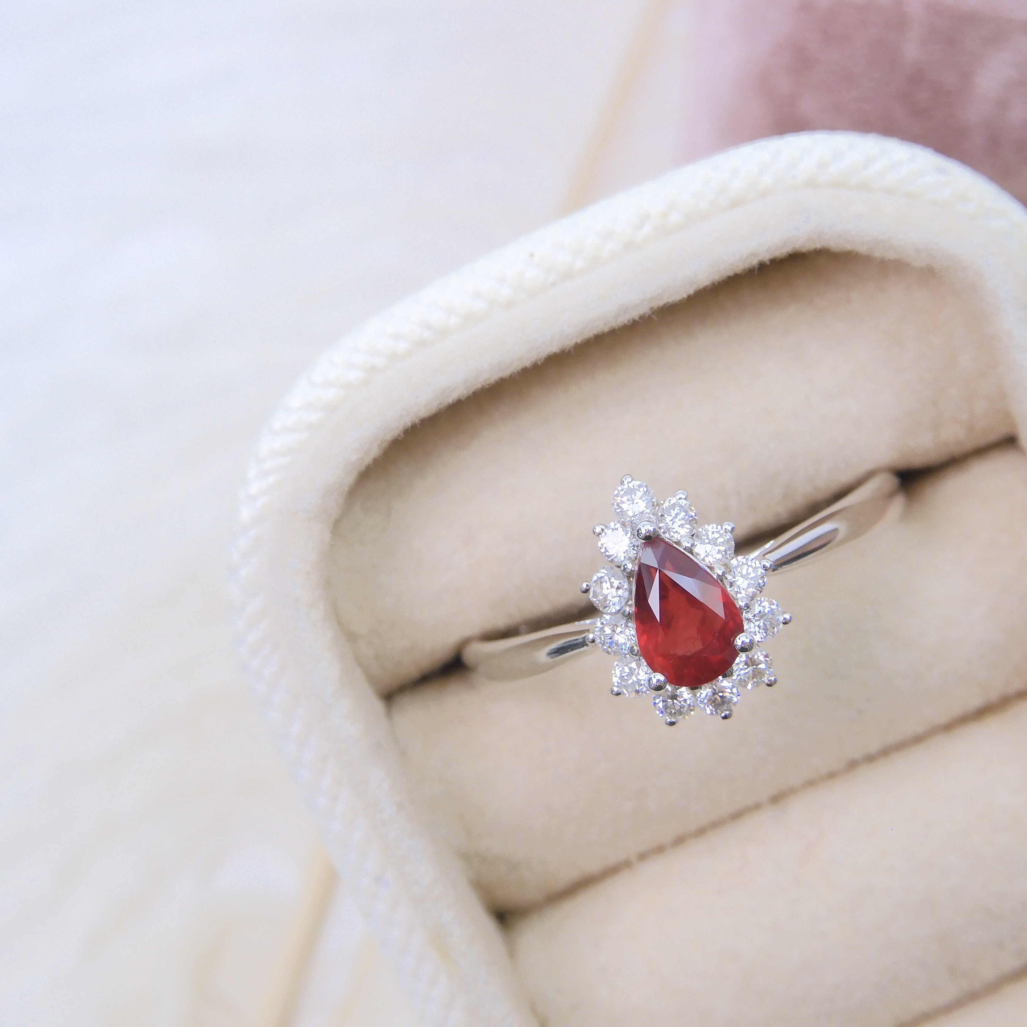 18K金 0.48ct 紅寶石戒指 (配國際證書)