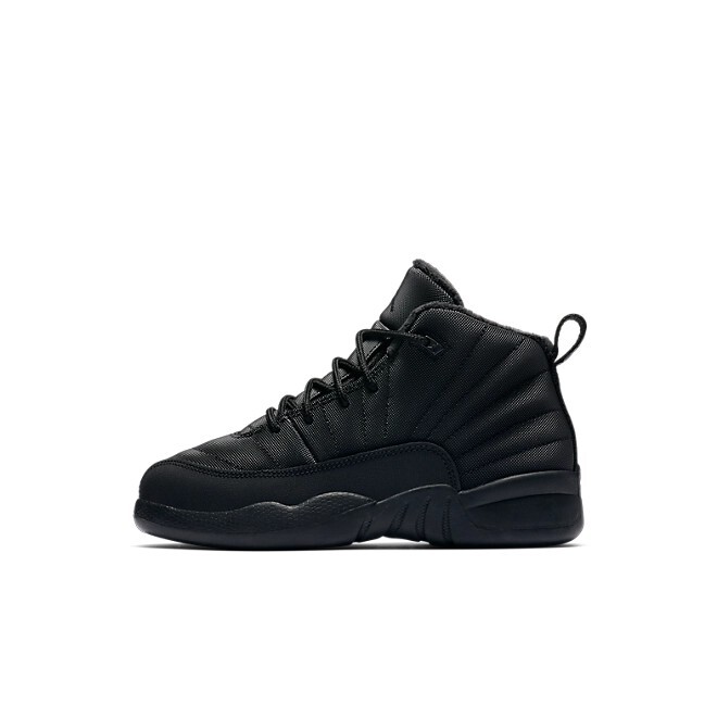 Nike Air Jordan 12 Retro Winter Triple Black PS 黑色 BQ6850-001
