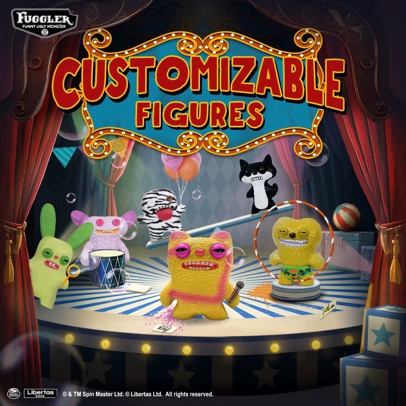 FUGGLER 牙齒怪 放克牙寶 拼插系列 DIY 組裝 公仔 擺飾 醜萌 / 預購
