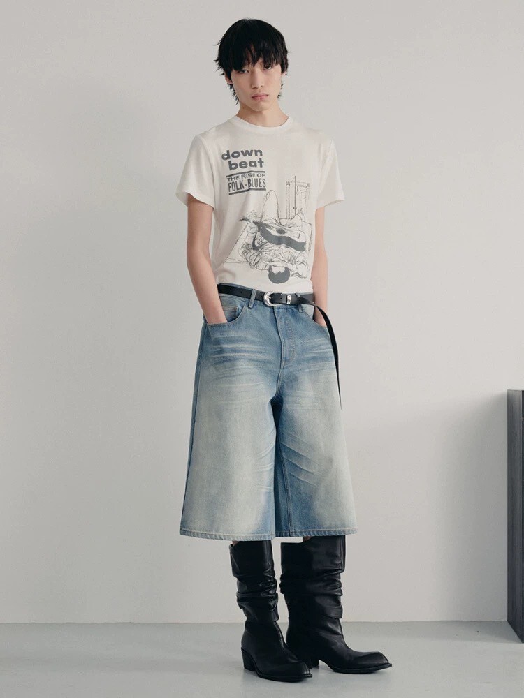 JCA 印花 彈性 設計感 #短袖