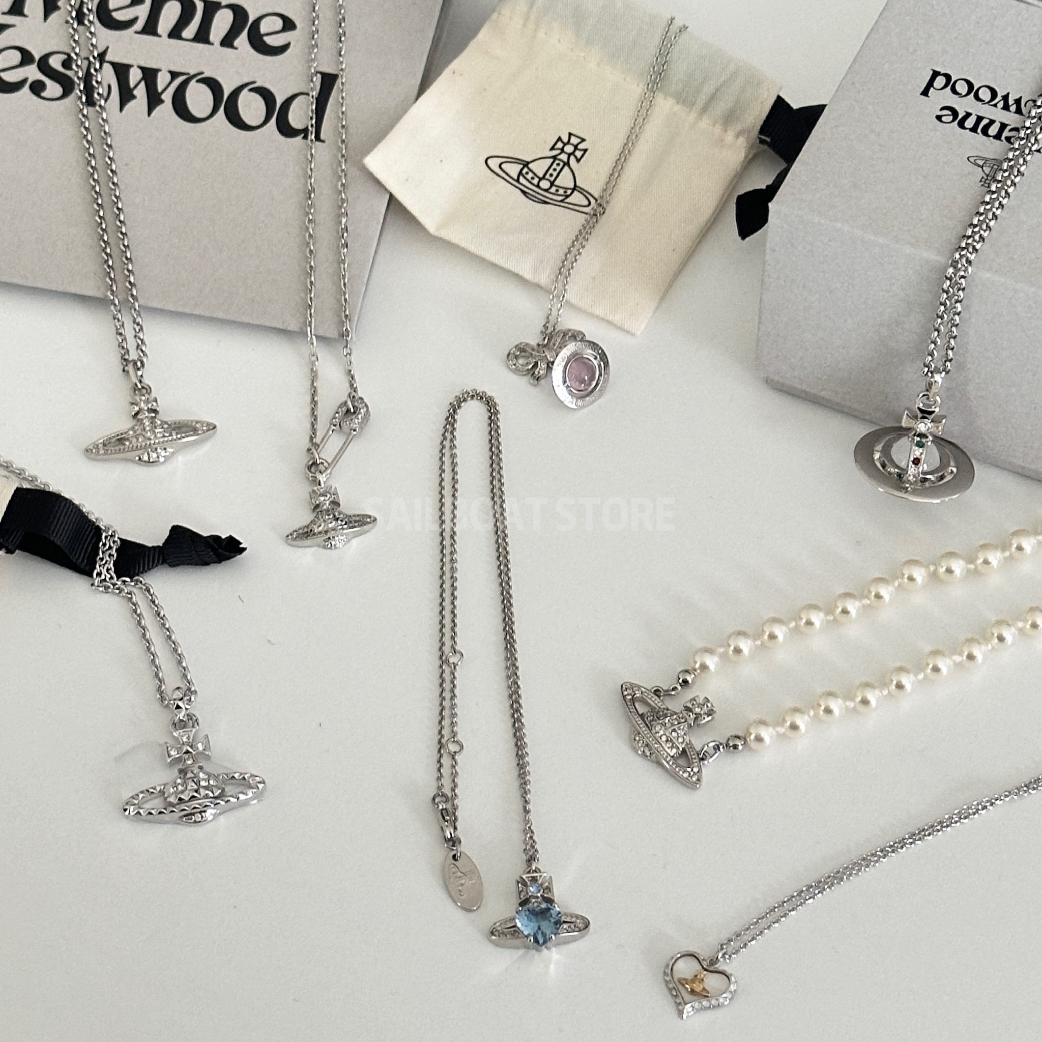 #現貨供應 VIVIENNE WESTWOOD 珍珠 鏈條 項鍊