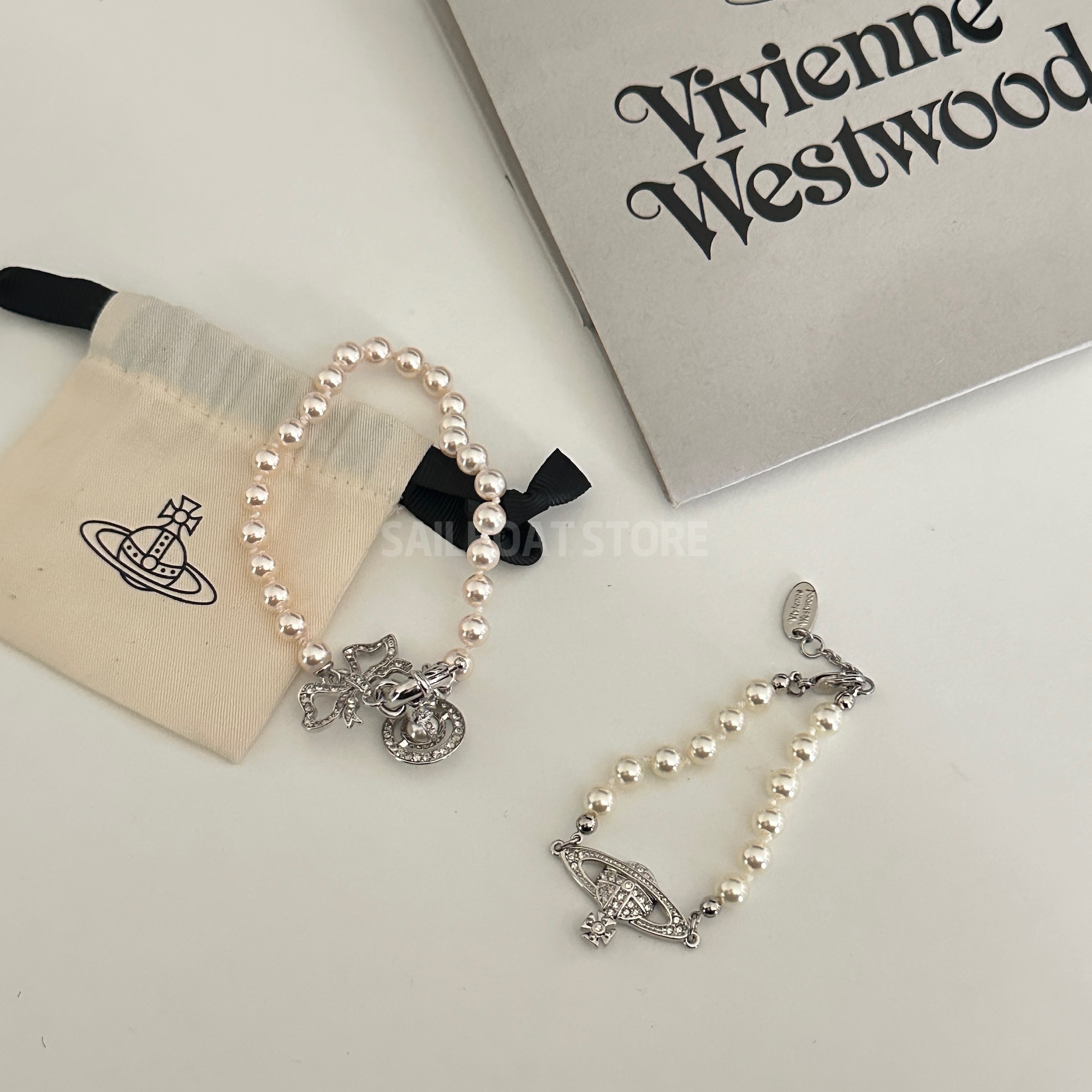 #現貨供應 VIVIENNE WESTWOOD 珍珠 鏈條 手鍊