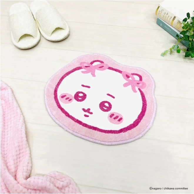 iSNEAKERS｜日本 Chiikawa 吉伊卡哇 蝴蝶結造型 地墊 小地毯 四款