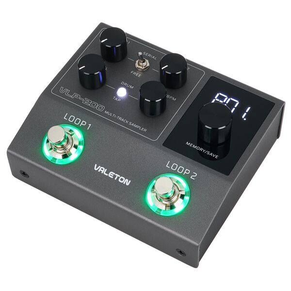 Direct Track Sampler VALETON VLP-200 Multi-Track Sampler Looper 節奏循環機 鼓機 LOO
