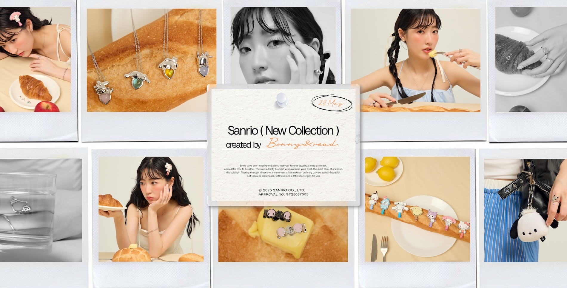 三麗鷗家族系列 聯名飾品全新登場|最可愛人氣角色全員到齊 - Bonny & Read 飾品