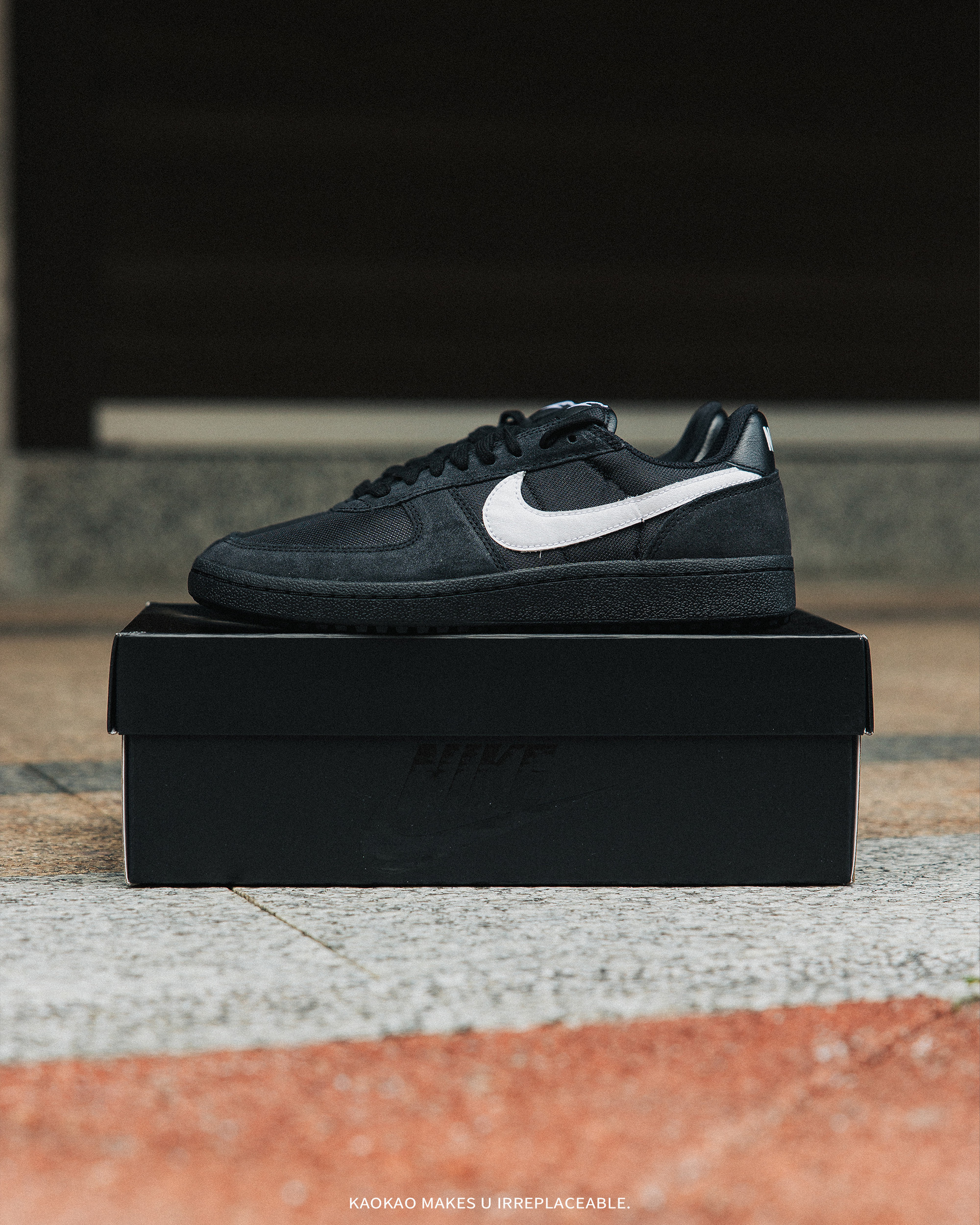 代購-NIKE FIELD GENERAL 82 麂皮 休閒 美式足球 橄欖球 復古 德訓鞋 男女同款【HF3165-001】