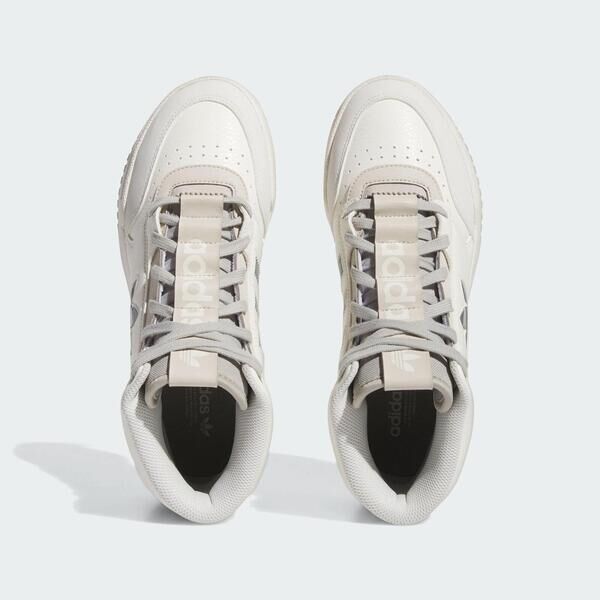 Adidas Drop Step XL W IF2694 女 休閒鞋 運動 經典 球鞋 中筒 緩震 舒適 皮革 米灰
