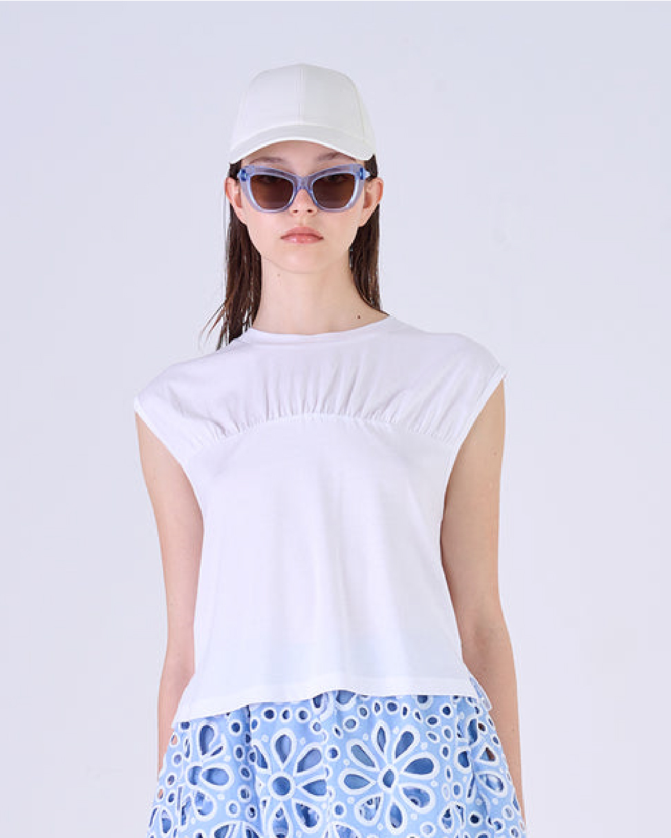 【Silvian Heach】個性無袖素背心