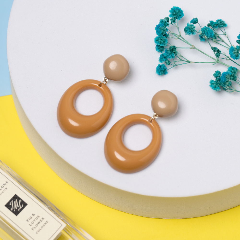 【AOI】兩倍焦糖口味-S925純銀耳環