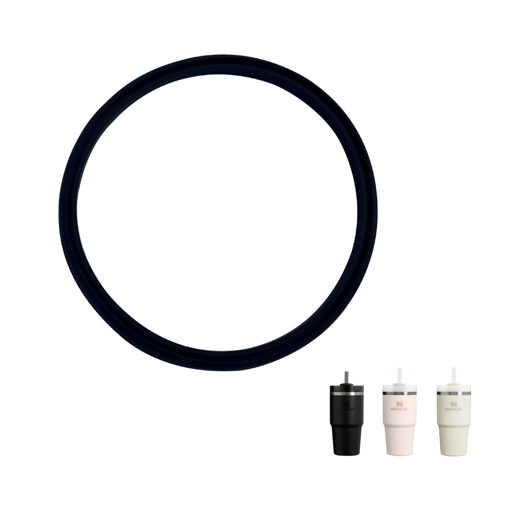 STANLEY 配件 | 矽膠墊圈 - 吸管隨手杯 / 黑色