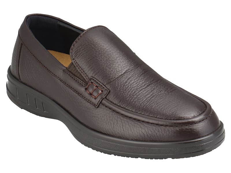 Regal - Regal Walker Deerskin Slip-Ons 342W-DBR-BH