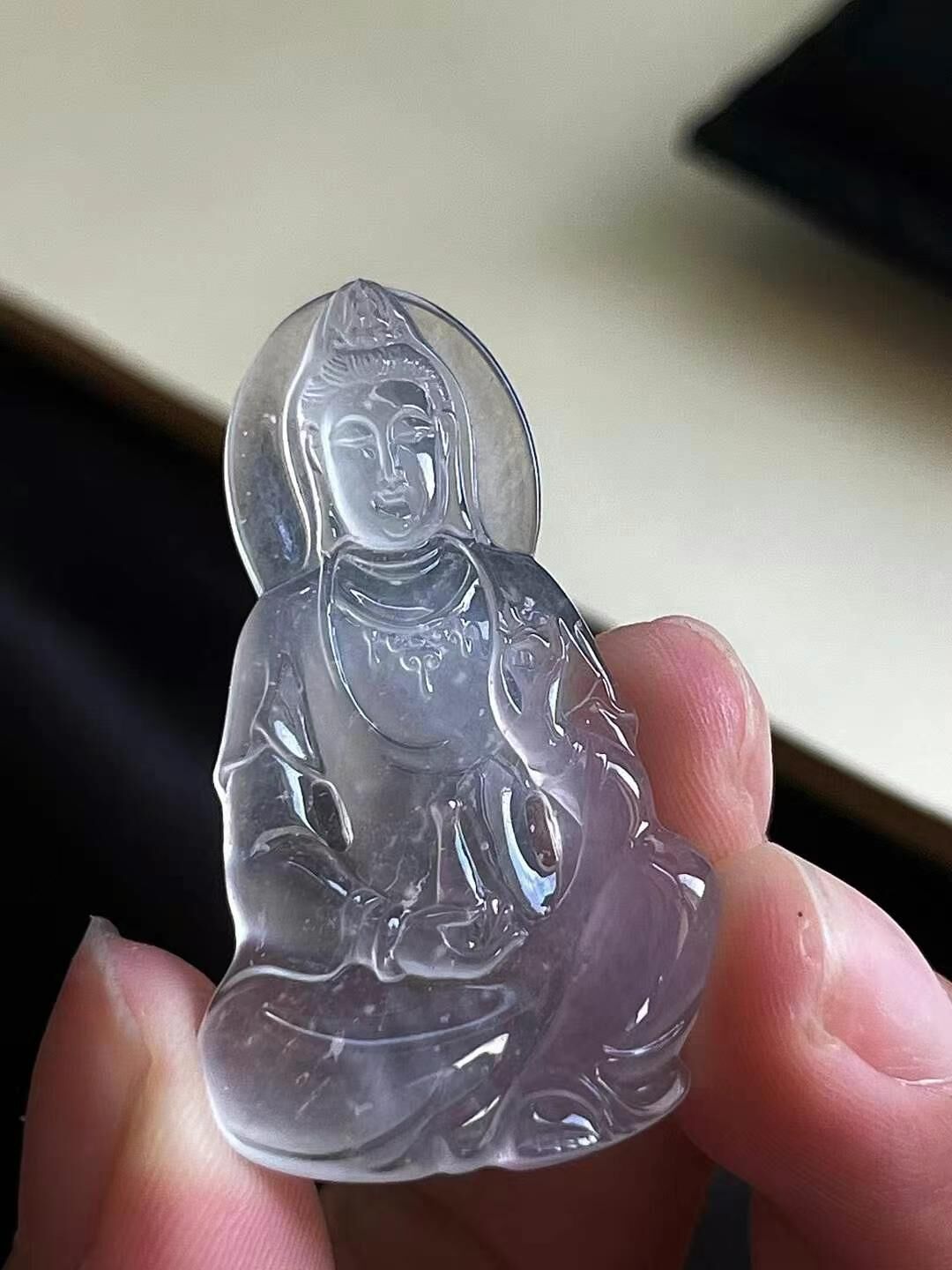 翡翠觀音,天然翡翠A玉, 緬甸玉, Jade, Jadeite