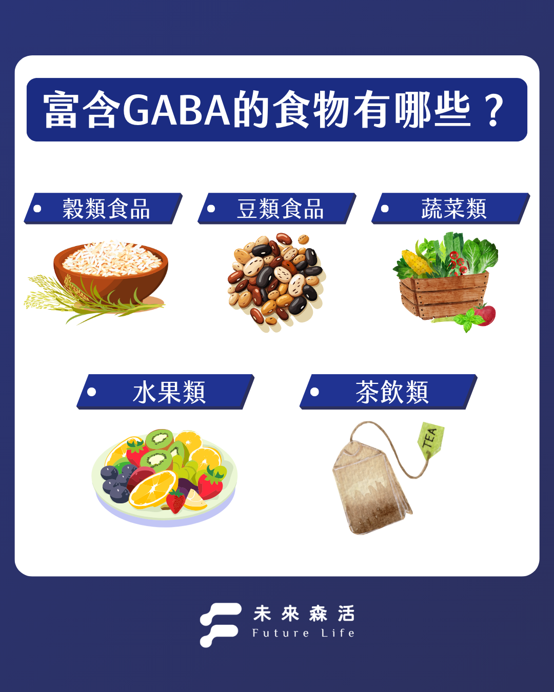 富含GABA的食物