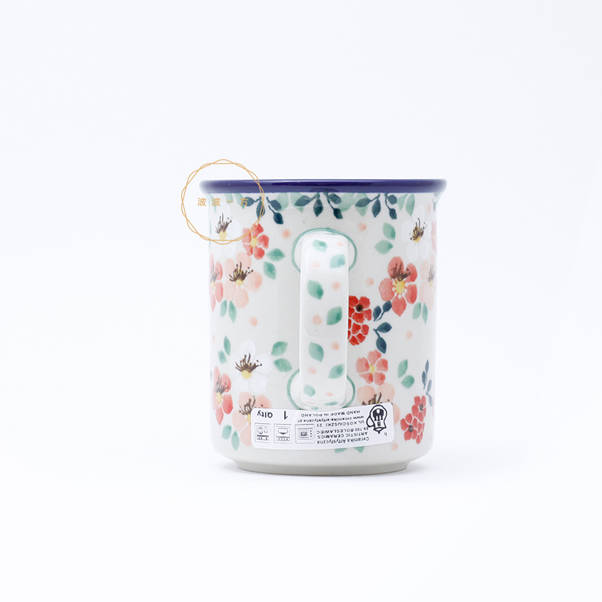 直杯-300ml-粉桃迎新