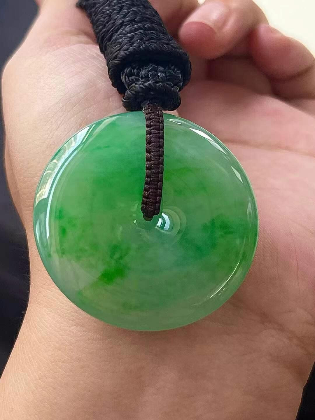 59359 翡翠平安扣 (39.8mm直徑)