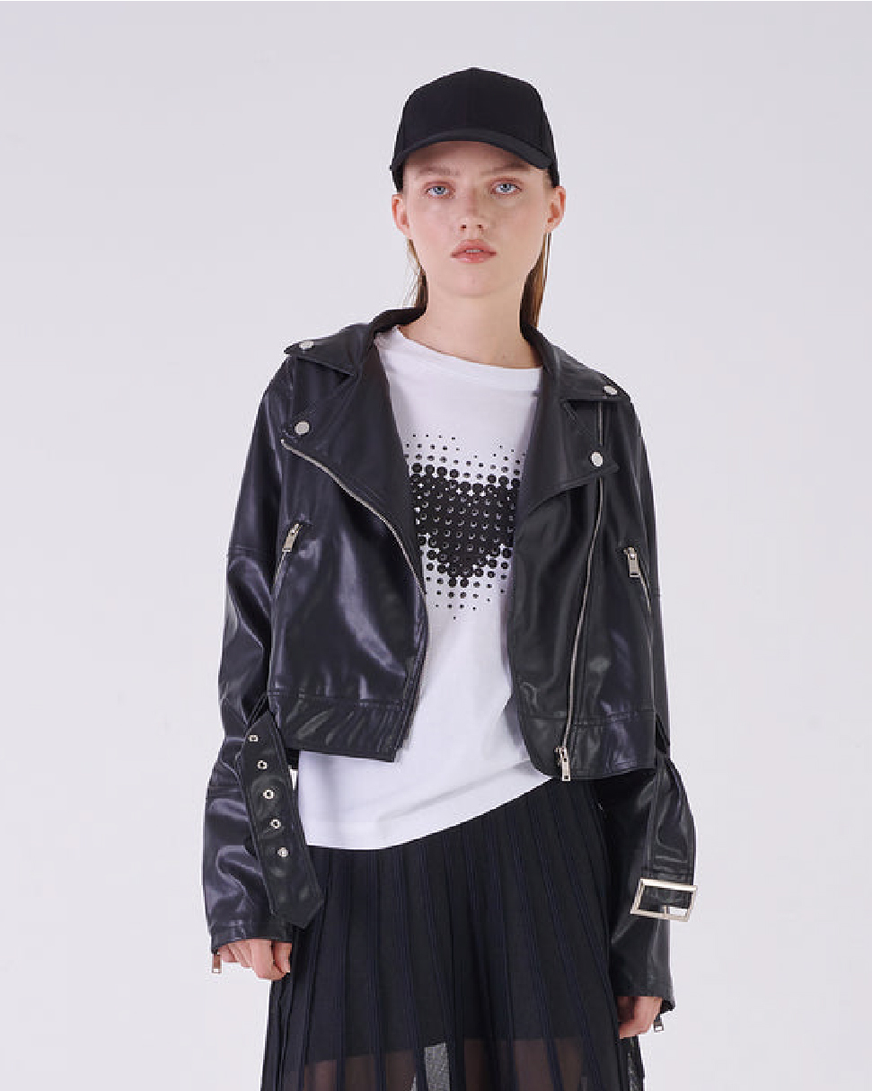 【Silvian Heach】愛心印花短T