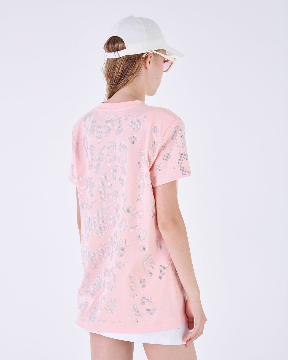 【Silvian Heach】盪金印花短T