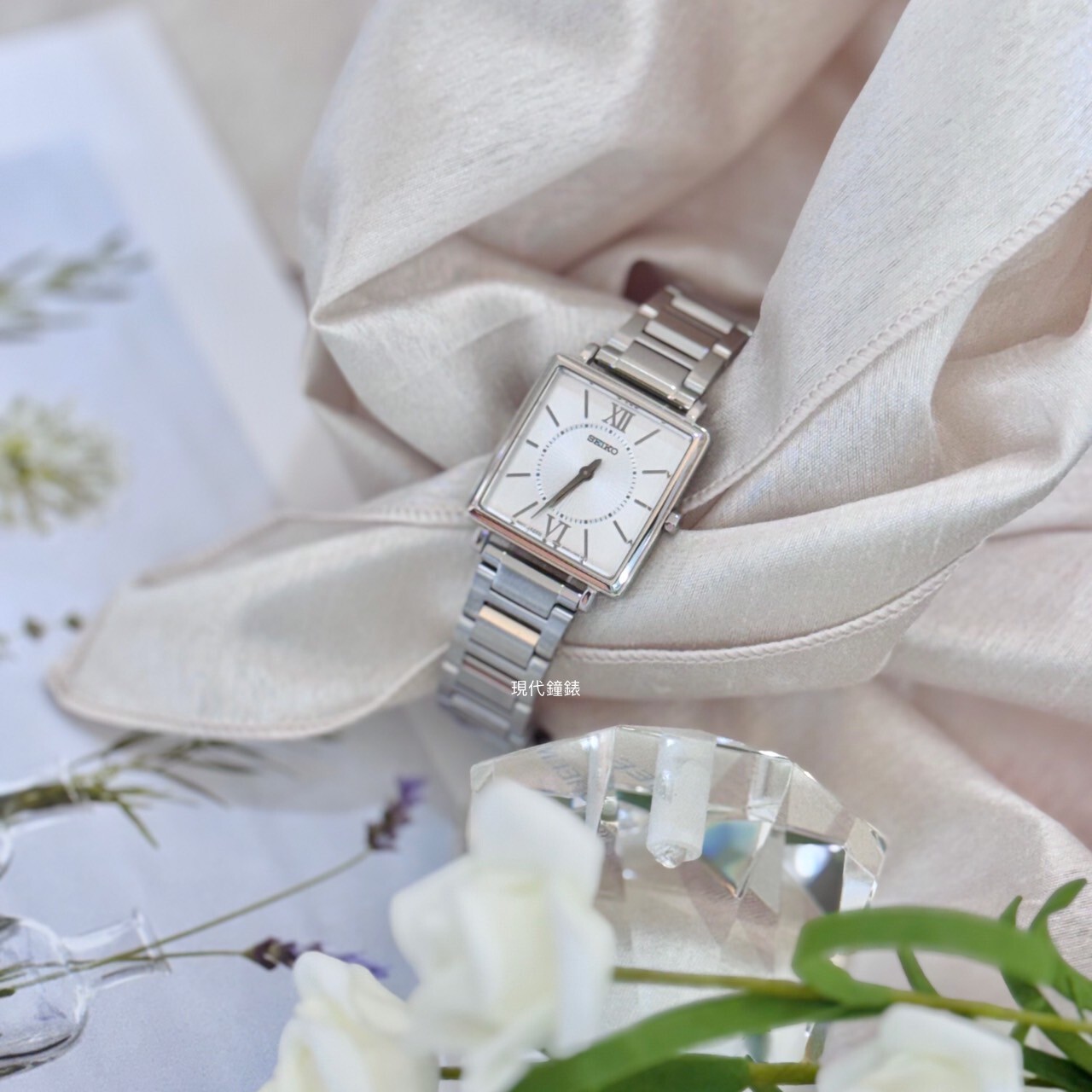 【SEIKO 】精工 CS 摩登時尚長方形女錶 4N30-00N0S  25.1mm 現代鐘錶