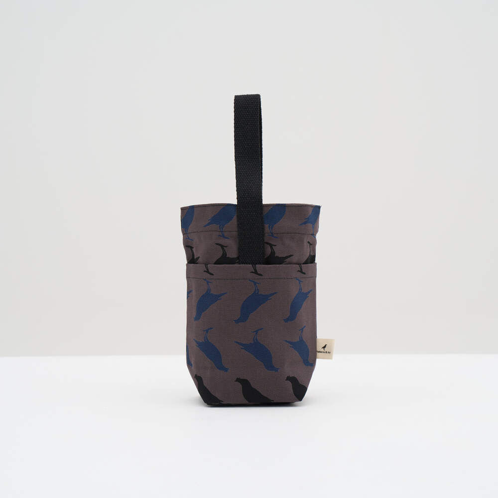 Everyday Small Bag/Begonia Glass Pattern No.12/Spring Plum Red