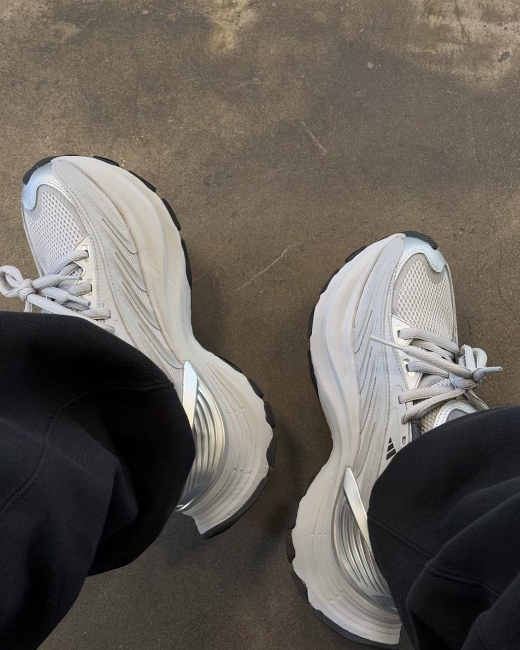 <巴黎世家平替>Adidas XLG MTW "GARY" 未來 科技 老爹鞋 灰