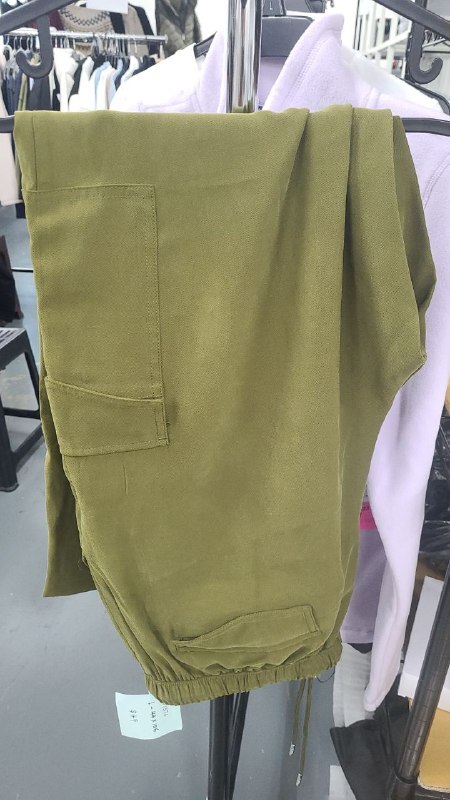 [S] DKNY GREEN P4GKTXHK CARGO PANTS, 755403522665 (SD1376)